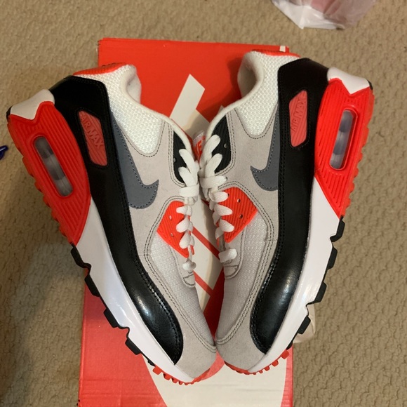 NIKE AIR MAX 90 PREM MESH INFRARED - Picture 2 of 3